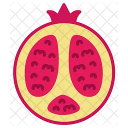 Pomegranate Cut  Icon