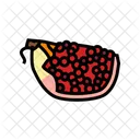 Pomegranate Cut Pomegranate Cut Icon