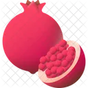 Pomegranate Food Healthy Icon