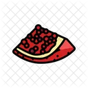 Pomegranate Slice Slice Cut Icon
