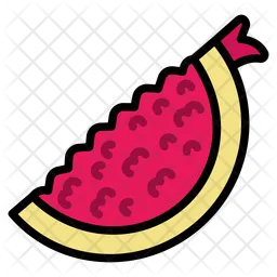 Pomegranate-sliced-cut  Icon