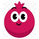 Pomegranate Fruit Food Icon