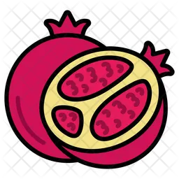 Pomegranate-with-half-cut  Icon