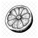 Pomelo Fruta Saludable Icono