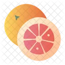 Pomelo Citricos Frutas Icono