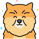 Pomeranian dog  Icon