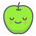 Pomme Verte Pomme Fruit Icône