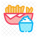 Pommes frites  Symbol