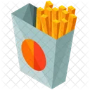 Pommes Frites Pommes Frites Snacks Symbol