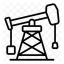 Pompe A Huile Plate Forme Offshore Plate Forme De Forage Icône