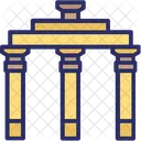 Pompeji Italien Vulkan Icon