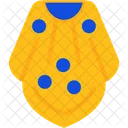 Poncho Outerwear Garment Icon