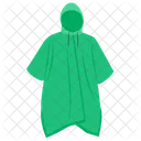 Abrigo poncho  Icono