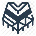 Poncho Cloth Wear Icon