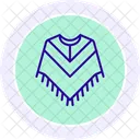 Poncho Fashion Accessory Icon