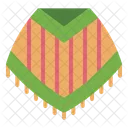 Poncho Moda Roupas Ícone