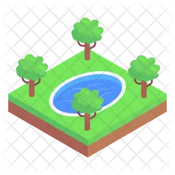 Pond  Icon
