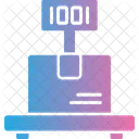 Ponderacao De Entrega Caixa Carga Ícone