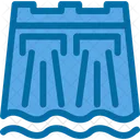 Ponte da barragem  Icon