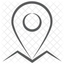 Localizacao Do Mapa Ponteiro De Localizacao Pino Do Mapa Ícone