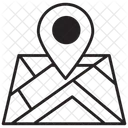 Ponteiro De Localizacao Localizacao Do Mapa Mapa Ícone