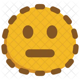 Pontilhado Emoji Ícone