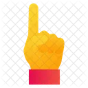 Apontar Para Cima Mao Icon