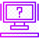 Ponto De Interrogacao Inquerito Consulta Ícone