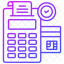 Pos Caixa Registradora Maquina De Fatura Ícone