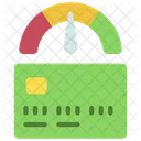 Pontuação do cartão de crédito  Ícone