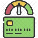 Pontuação do cartão de crédito  Ícone