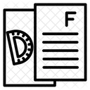 Pontuacao Do Teste Exame Folha De Notas Ícone