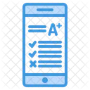Pontuacao Smartphone Teste Exame Ícone