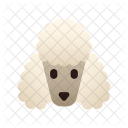 Poodle Icon - Download in Gradient Style