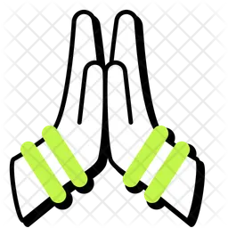 Pooja Hand  Icon