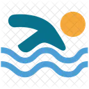 Pool Swimmer Swimming Icon