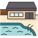 Pool Backyard Home Icon