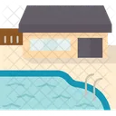 Pool Backyard Home Icon
