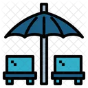 Pool Bed  Icon