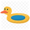 Pool Duck Summer Water Icon