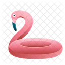 Floats Flamingo Float Float Icon