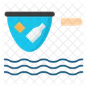 Poll Garbage Skimmer Symbol