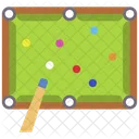 Pool Table Snooker Table Billiards Icon