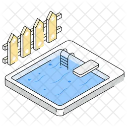 Poolside Fence  Icon
