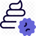 Poop Virus Icon