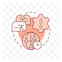 Outstaffing Poor Employee Icon