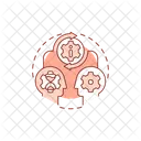 Poor Outsourcing Employee Icon