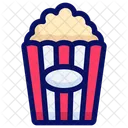 Pop Corn Collation Nourriture Icon