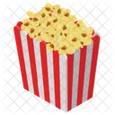 Popcorn Snack Chicchi Di Mais Icon