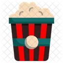 Popcorn Pop Corn Cinema Icon